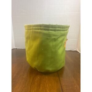 Longaburger basket paisley pattern reversible liner for a 7” x7” basket